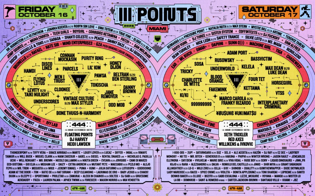 III Points Miami — October 16–17, 2026