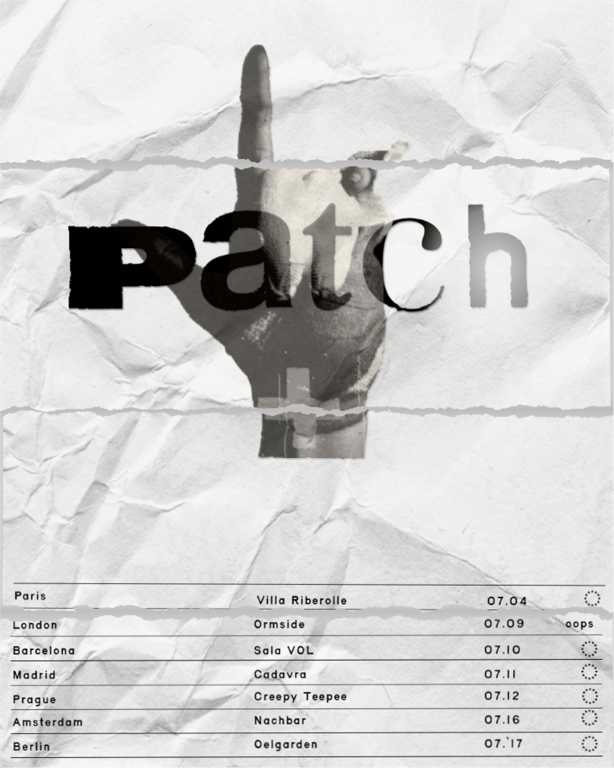 Patch+ Tour 2026 poster